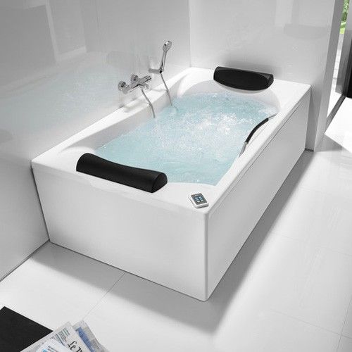 Baignoire rectangulaire 2 places BeCool Roca 1900 x 1100mm - Blanc - Roca